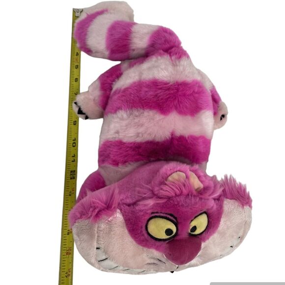 Cheshire Cat Alice in Wonderland Disney Store Plush Toy Stuffed Animal Pink - Picture 10 of 13